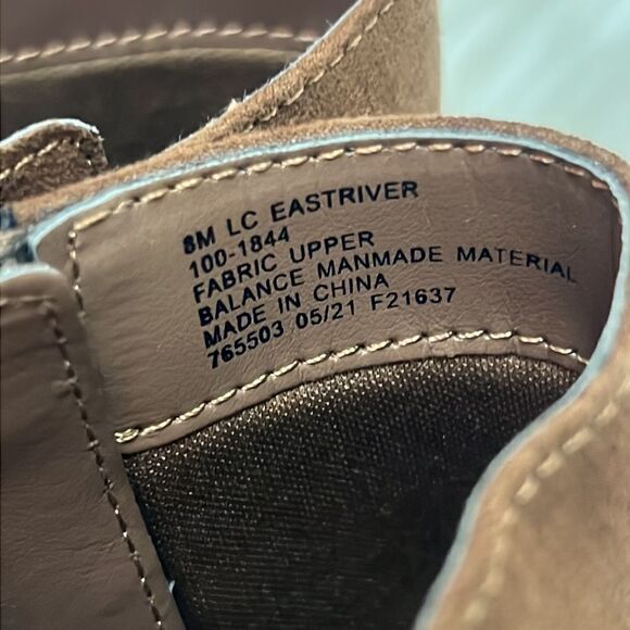 Liz Claiborne East River brown ankle boots, size 8 A4 - Picture 7 of 10